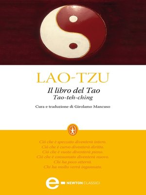 cover image of Il libro del Tao
